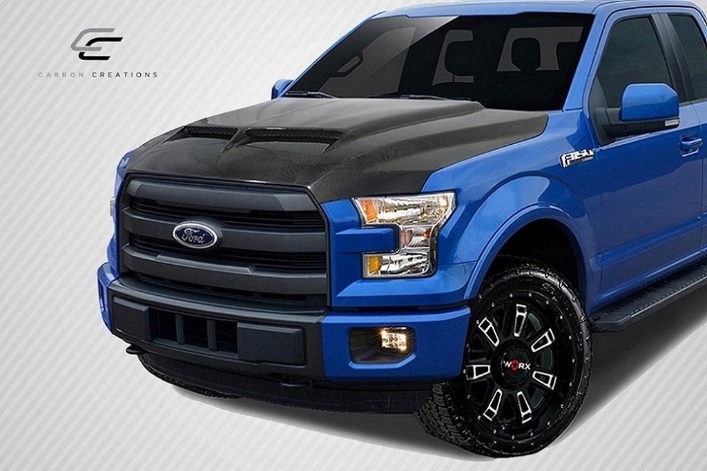 2015-2020 Ford F150 Carbon Creations GT500 Carbon Fiber Hood