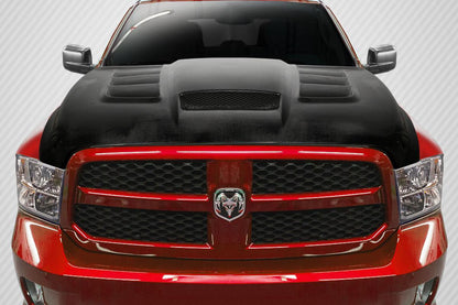 2009-2018 Dodge Ram Carbon Creations Viper Look Carbon Fiber Hood