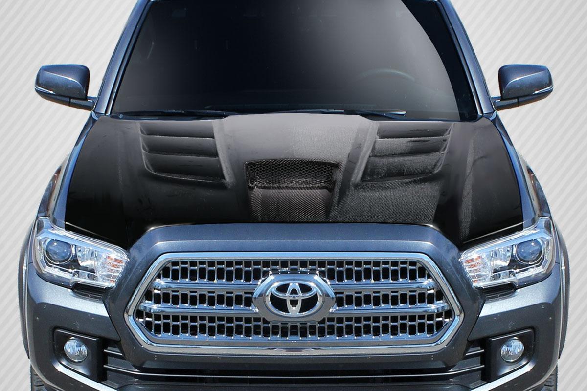 2012-2015 Toyota Tacoma Carbon Creations Viper Look Carbon Fiber Hood