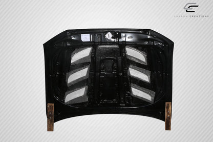 2012-2015 Toyota Tacoma Carbon Creations Viper Look Carbon Fiber Hood