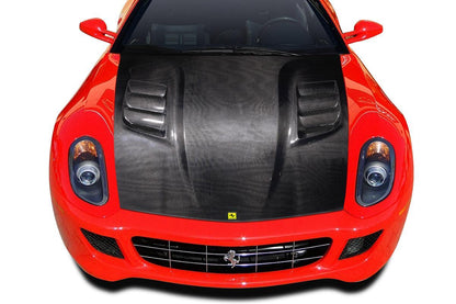 2006-2012 Ferrari 599 Aero Function AF-1 Race Carbon Fiber Hood