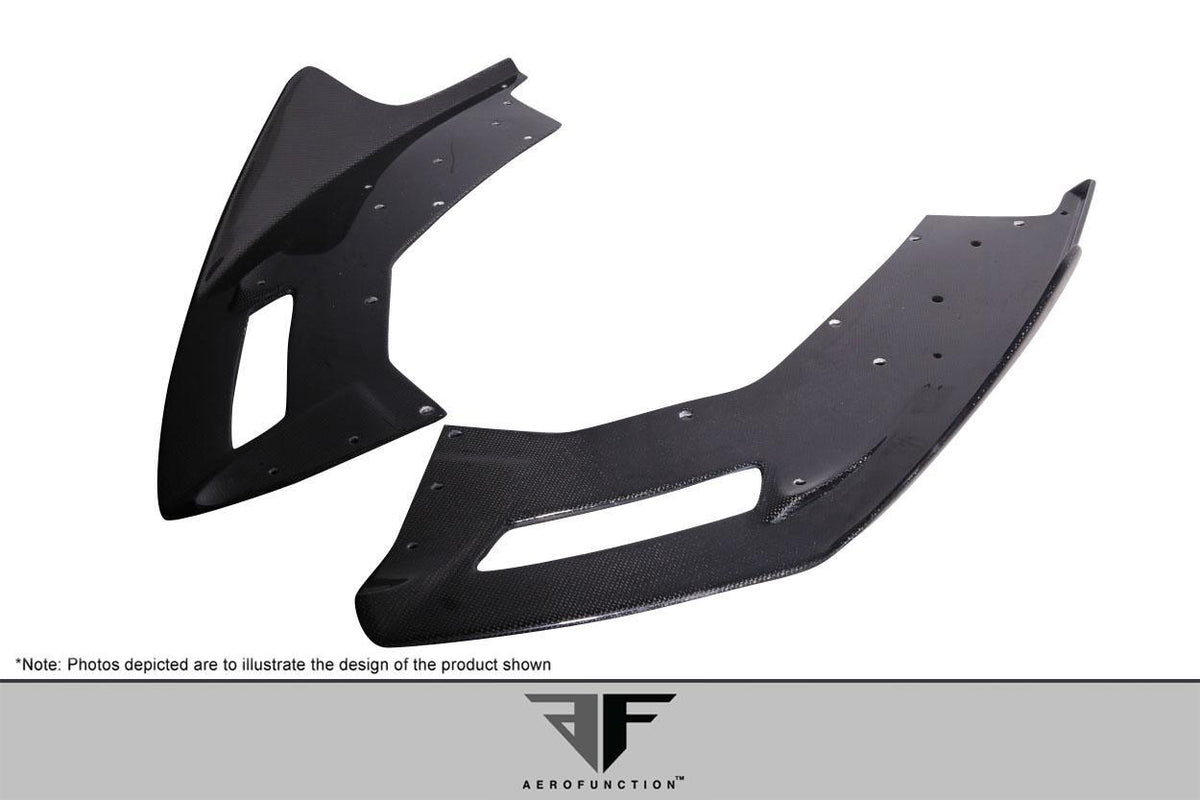 2011-2017 Lamborghini Aventador Aero Function AF-1 Carbon Fiber Front Lip