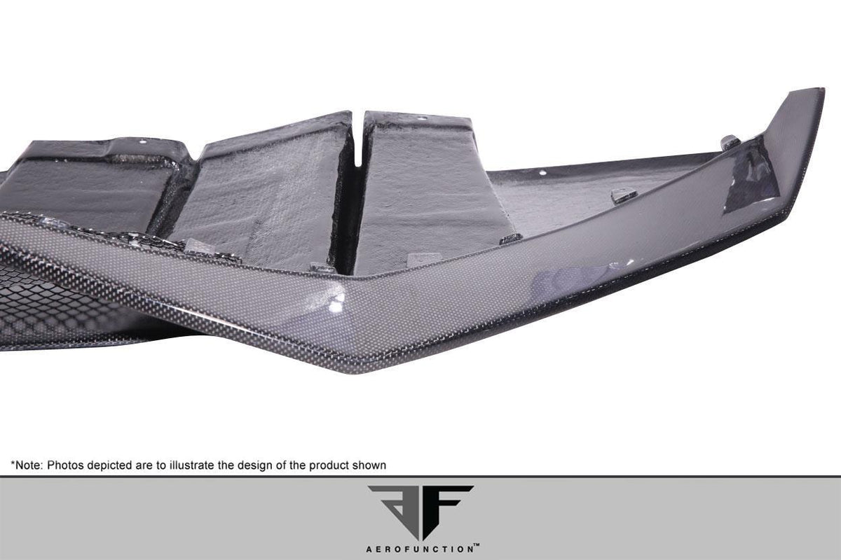 2011-2017 Lamborghini Aventador Aero Function AF-1 Carbon Fiber Rear Lip