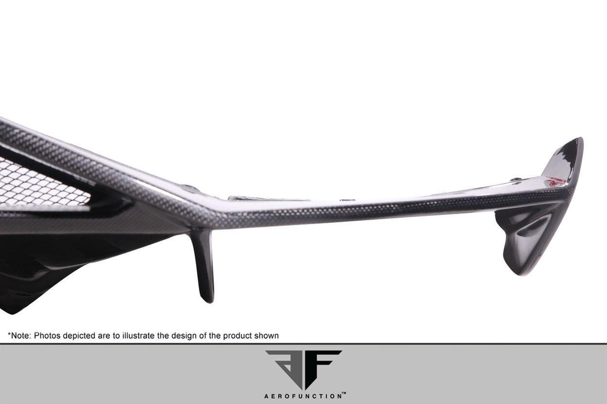 2011-2017 Lamborghini Aventador Aero Function AF-1 Carbon Fiber Rear Lip