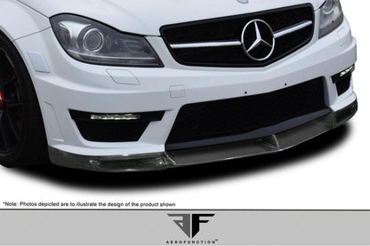 2012-2014 Mercedes C63 Aero Function AF-1 Carbon Fiber Front Lip