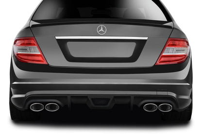2008-2011 Mercedes C Class Aero Function AF-1 Rear Lip