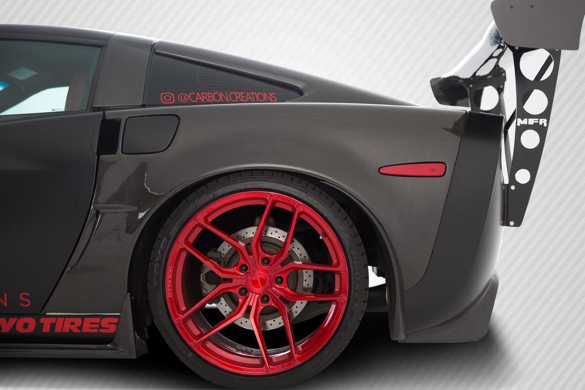 2005-2013 Chevrolet Corvette Carbon Creations ZR1 Look Carbon Fiber Fender Flare