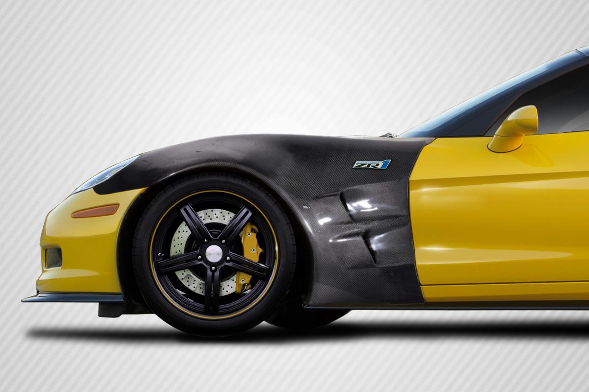 2005-2013 Chevrolet Corvette Carbon Creations ZR1 Look Carbon Fiber Fender