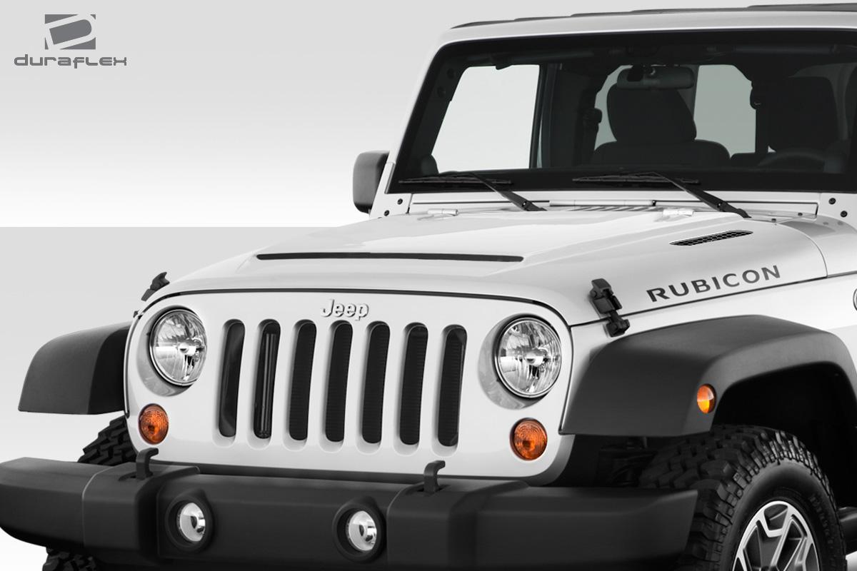 2007-2018 Jeep Wrangler Duraflex Rage Hood