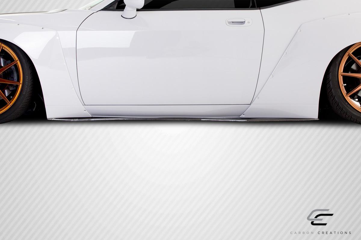 2008-2023 Dodge Challenger Carbon Creations Circuit Carbon Fiber Side Skirts