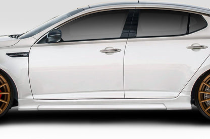 2010-2013 Kia Optima Duraflex N Design Side Skirts