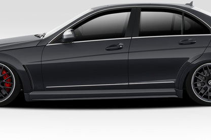 2012-2014 Mercedes C63 Duraflex Black Series Look Side Skirts
