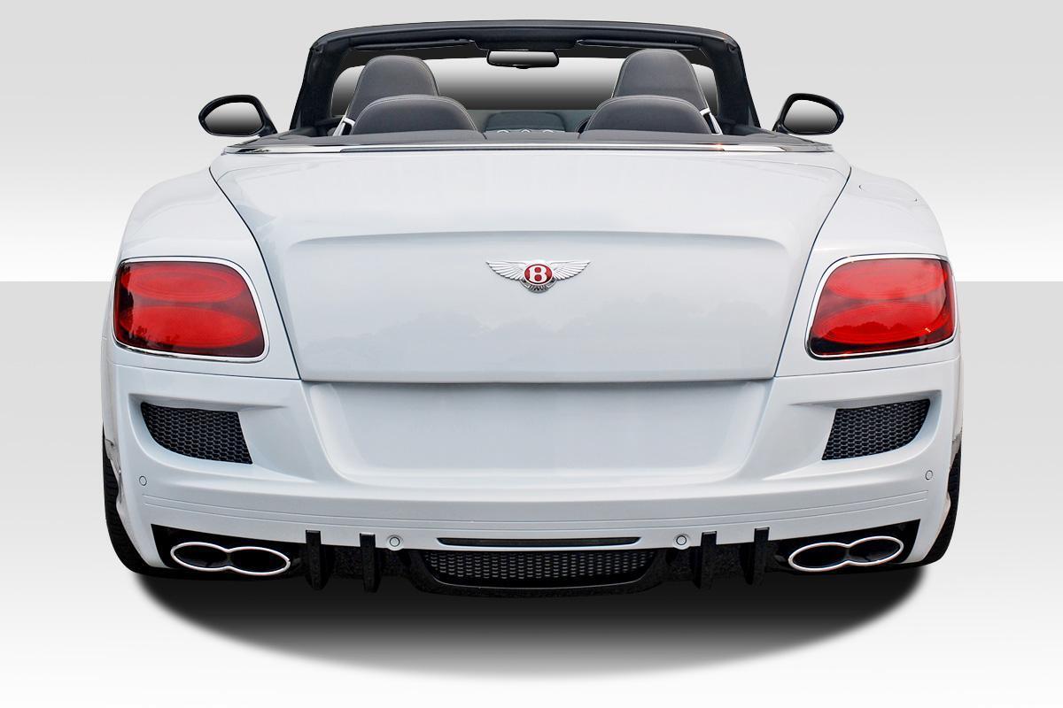 2012-2017 Bentley Continental GT Duraflex Eros Version 1 Rear Bumper