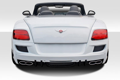 2012-2017 Bentley Continental GT Duraflex Eros Version 1 Rear Bumper