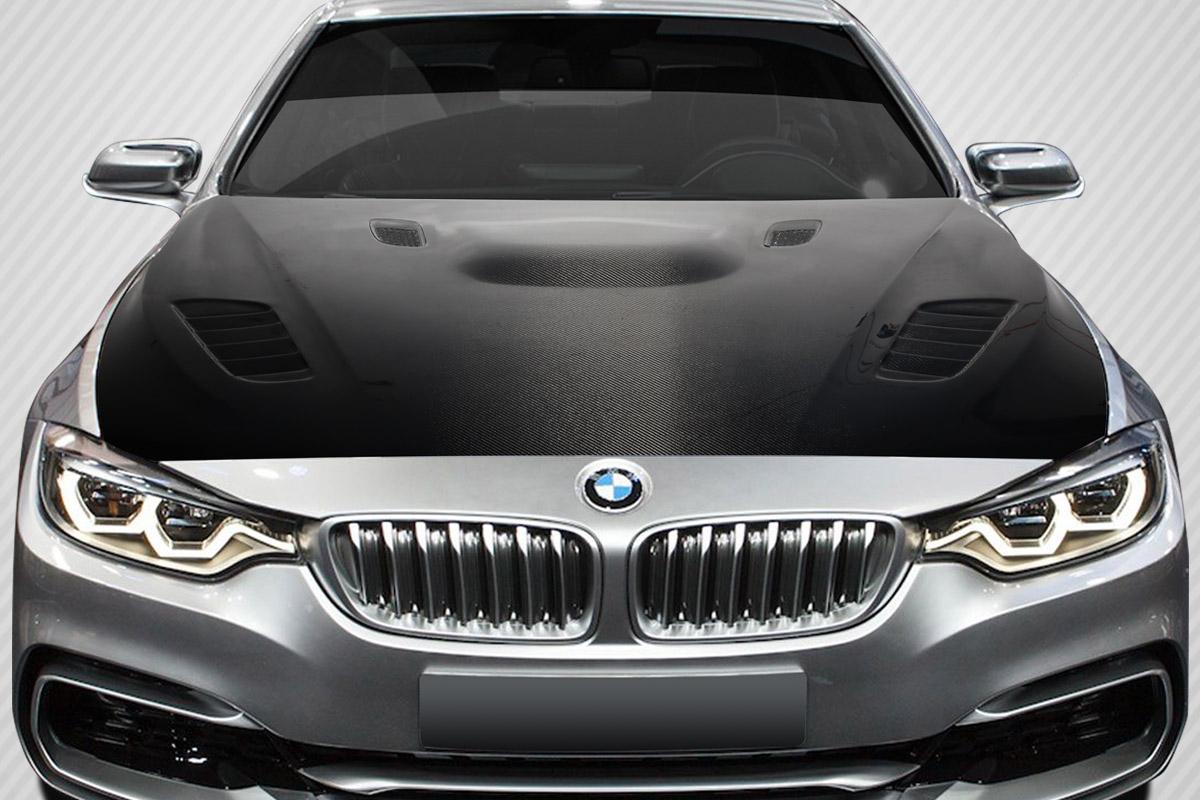 2012-2018 BMW 3 Series Carbon Creations Victory Carbon Fiber Hood