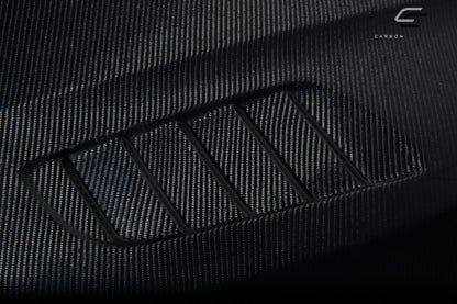 2012-2018 BMW 3 Series Carbon Creations Victory Carbon Fiber Hood