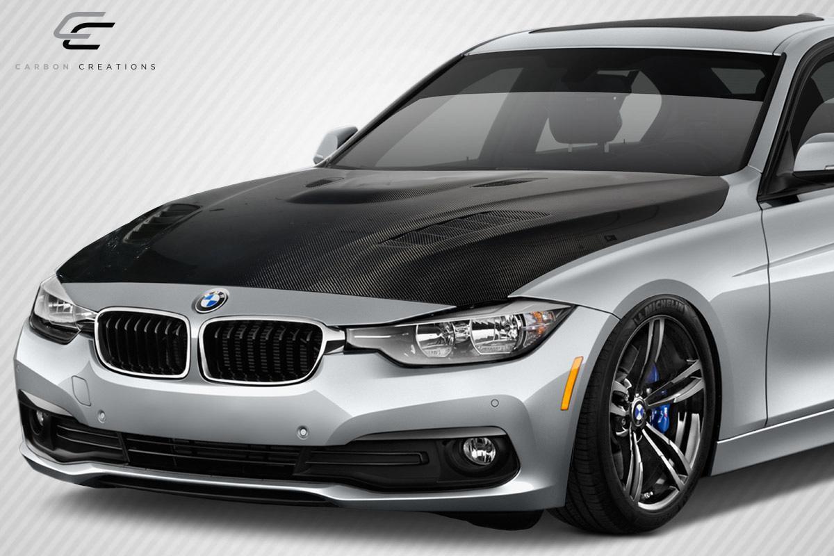 2012-2018 BMW 3 Series Carbon Creations Victory Carbon Fiber Hood