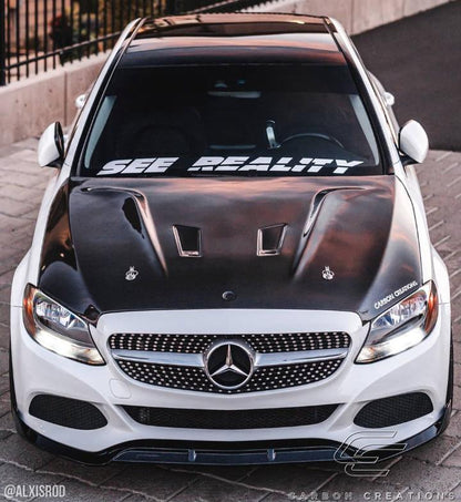 2015-2021 Mercedes C Class Carbon Creations Black Series Carbon Fiber Hood