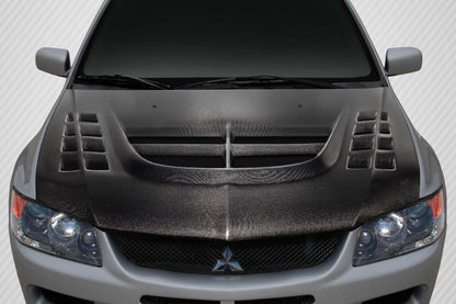 2003-2006 Mitsubishi Evolution Carbon Creations VT-X Carbon Fiber Hood