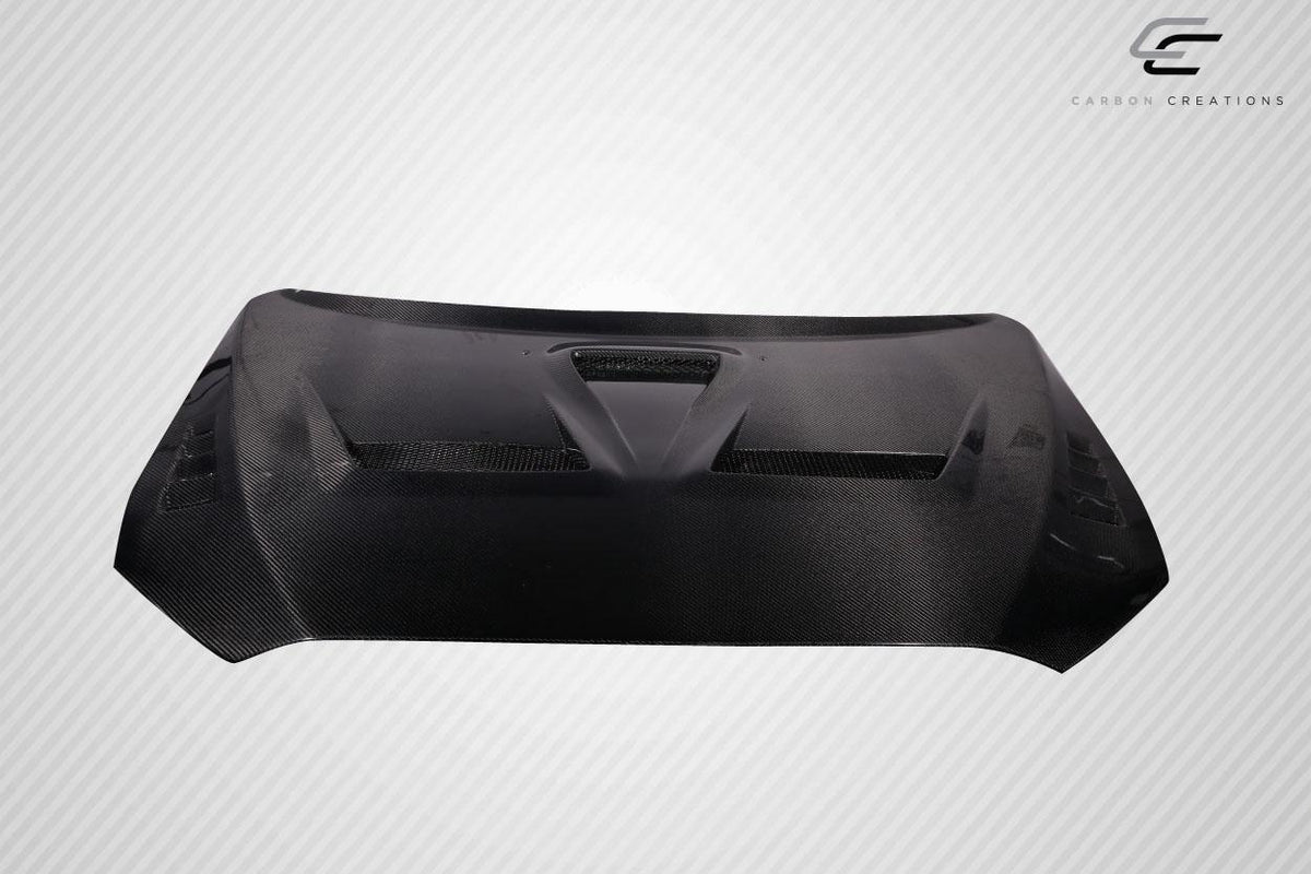 2008-2017 Mitsubishi Lancer Carbon Creations Race Carbon Fiber Hood