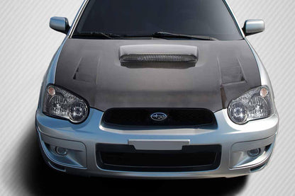 2004-2005 Subaru Impreza Carbon Creations TS-1 Carbon Fiber Hood
