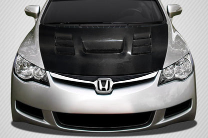 2006-2011 Honda Civic Carbon Creations Supremo Carbon Fiber Hood