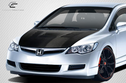 2006-2011 Honda Civic Carbon Creations Supremo Carbon Fiber Hood
