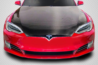 2016-2021 Tesla Model S Carbon Creations OEM Look Carbon Fiber Hood