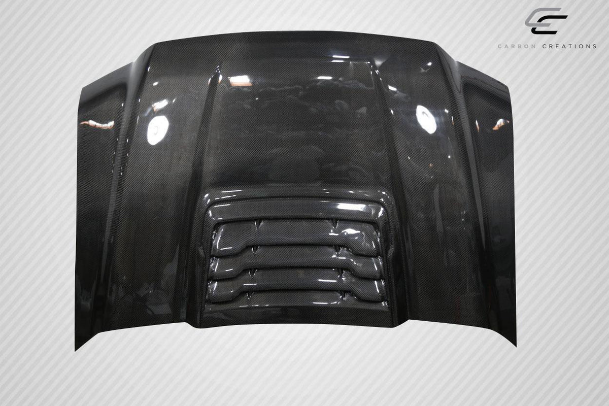 1999-2007 Ford Super Duty Carbon Creations Raptor Look Carbon Fiber Hood