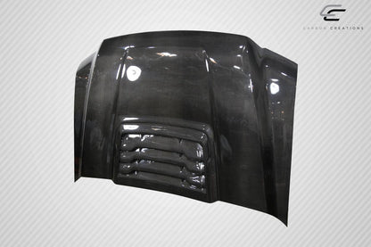 1999-2007 Ford Super Duty Carbon Creations Raptor Look Carbon Fiber Hood