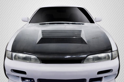 1995-1996 Nissan 240SX Carbon Creations D-Spec Carbon Fiber Hood