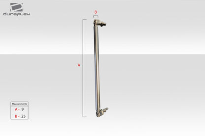Universal Splitter Rods 200mm - 2 Piece