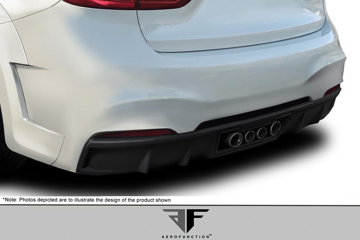 2015-2019 BMW X6 Aero Function AF-1 Rear Bumper