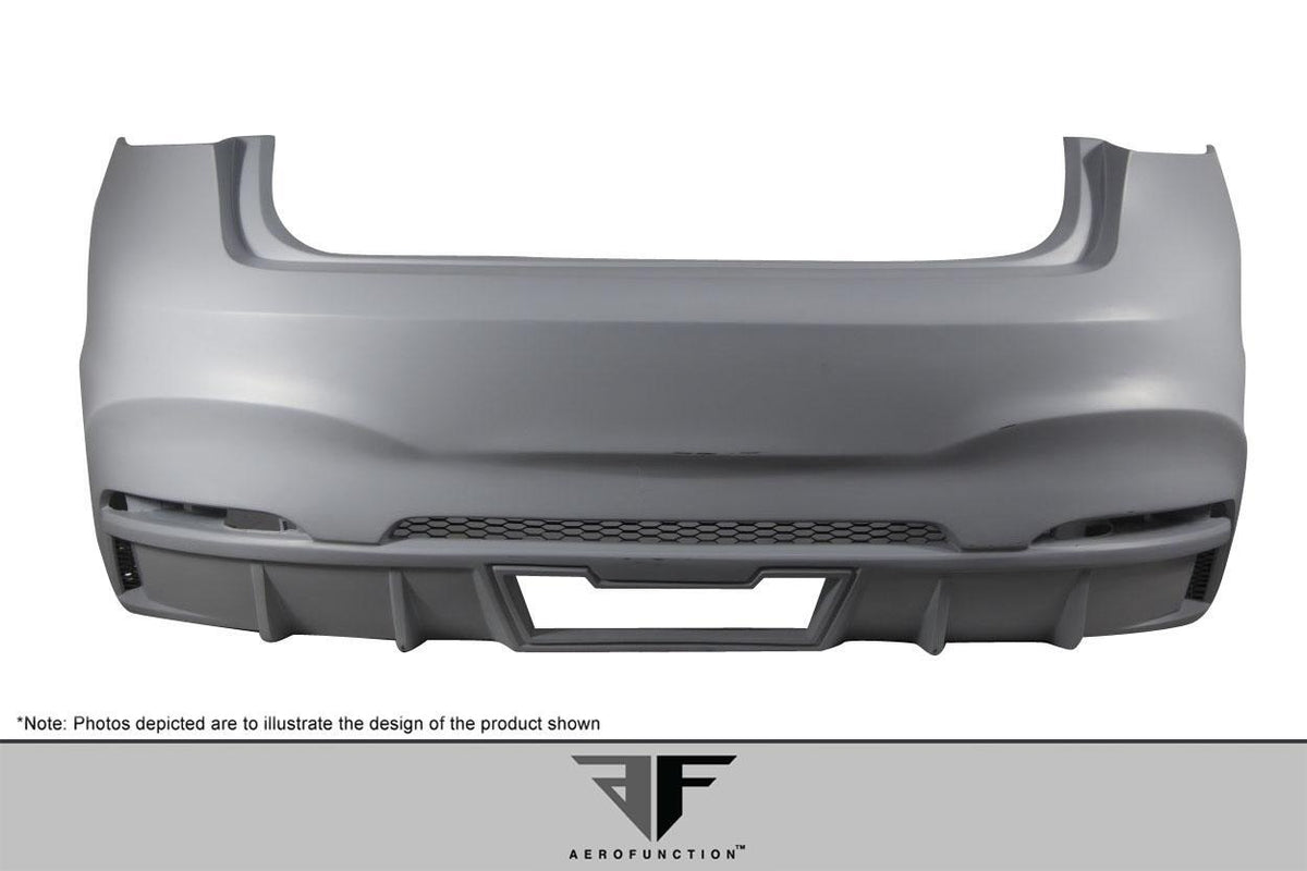 2015-2019 BMW X6 Aero Function AF-1 Rear Bumper