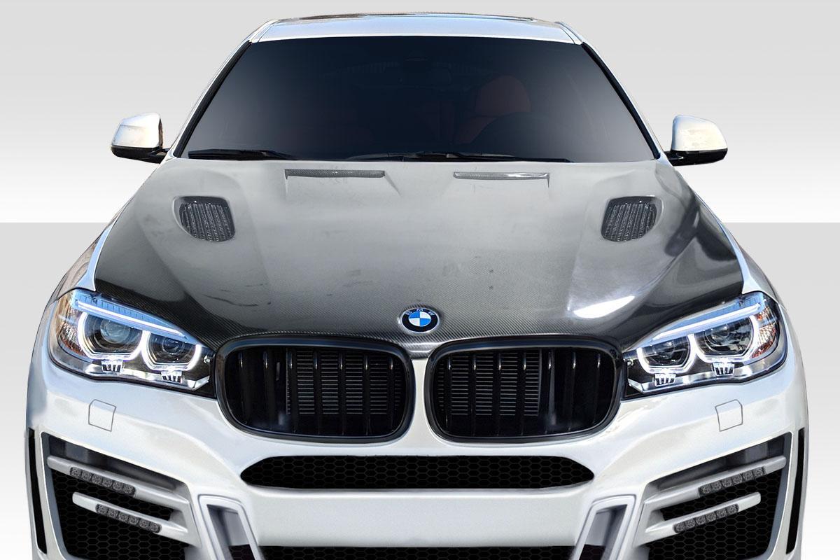 2015-2019 BMW X6 Aero Function AF-1 Carbon Fiber Hood