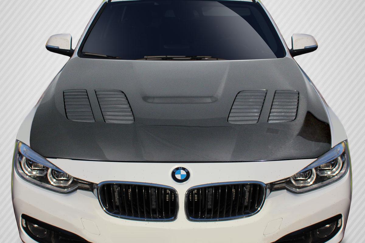 2012-2018 BMW 3 Series Carbon Creations GTR Carbon Fiber Hood