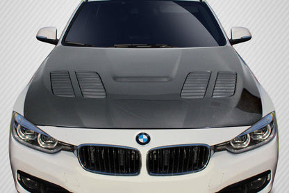 2012-2018 BMW 3 Series Carbon Creations GTR Carbon Fiber Hood