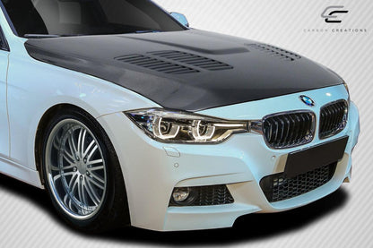 2012-2018 BMW 3 Series Carbon Creations GTR Carbon Fiber Hood