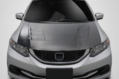 2012-2015 Honda Civic Carbon Creations TS-1 Carbon Fiber Hood