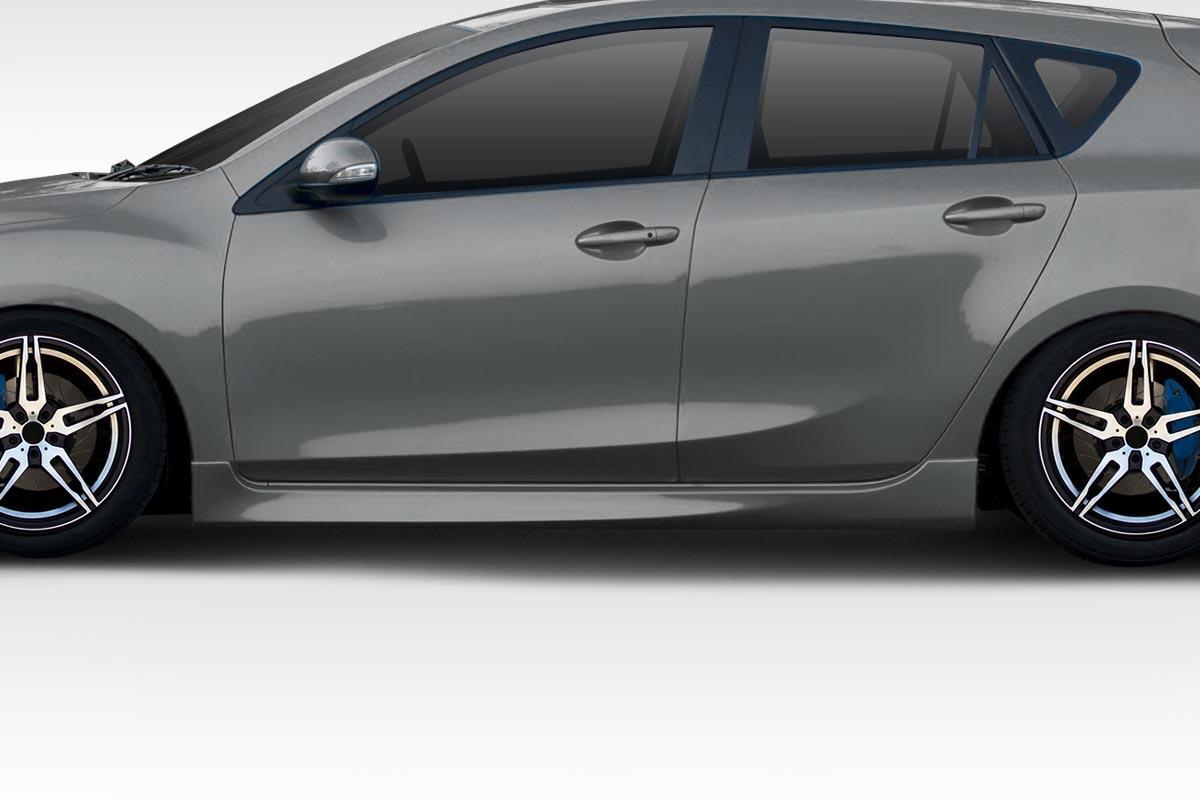 2010-2013 Mazda 3 Duraflex OEM Look Side Skirts