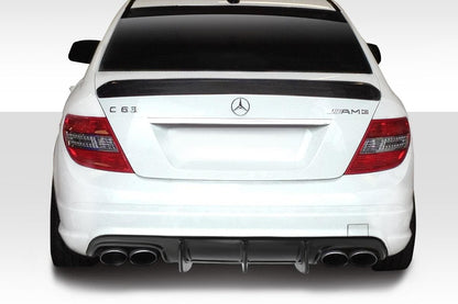 2008-2011 Mercedes C63 Duraflex Super Fin Rear Lip