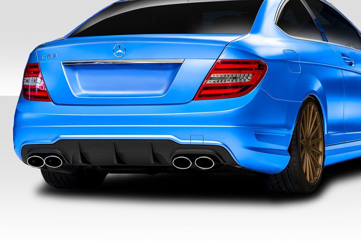 2012-2014 Mercedes C Class Duraflex C63 Look Rear Lip