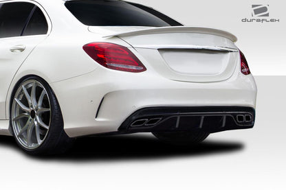 2015-2021 Mercedes C Class Duraflex C63 Look Rear Lip