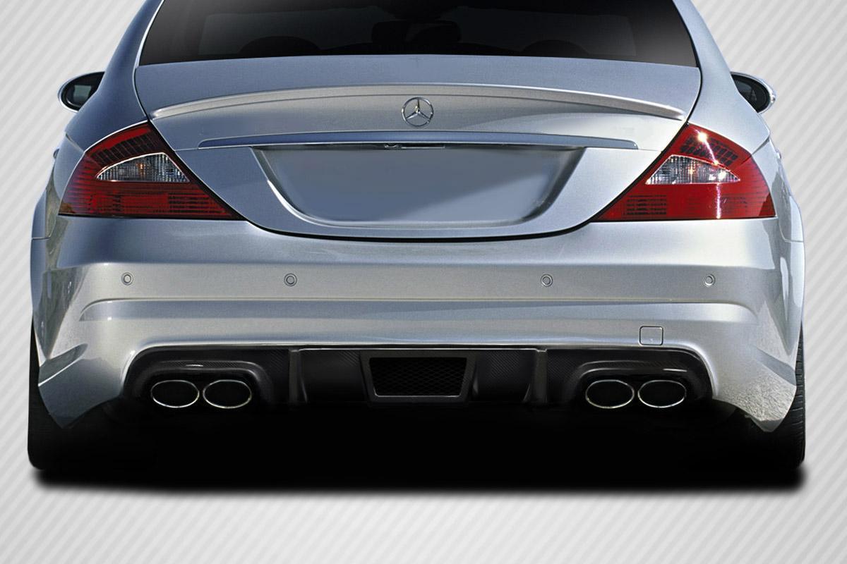 2006-2011 Mercedes CLS Carbon Creations L Sport Carbon Fiber Rear Lip