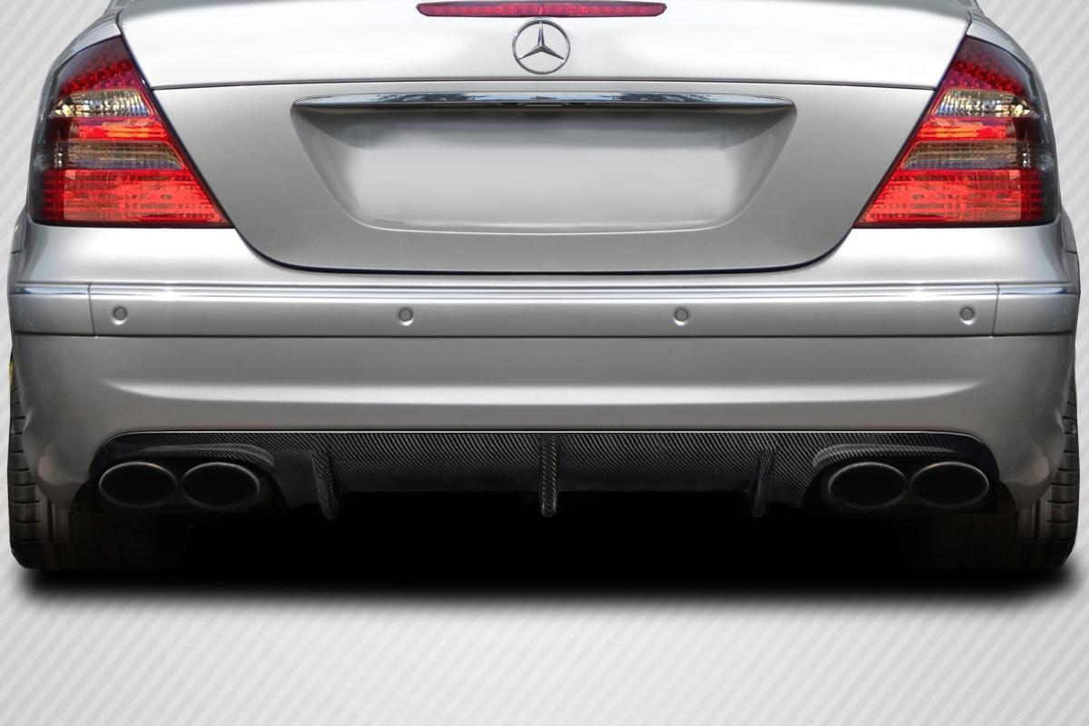2003-2006 Mercedes E55 Carbon Creations L Sport Carbon Fiber Rear Lip