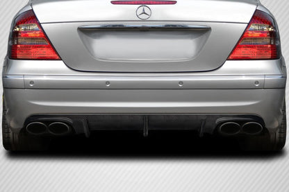 2003-2006 Mercedes E55 Carbon Creations L Sport Carbon Fiber Rear Lip