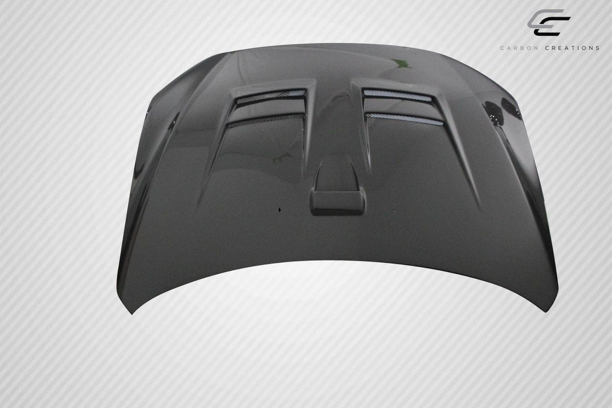 2008-2017 Mitsubishi Lancer Carbon Creations D Spec Carbon Fiber Hood
