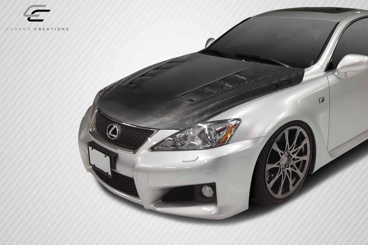 2008-2014 Lexus IS-F Carbon Creations TS-2 Carbon Fiber Hood