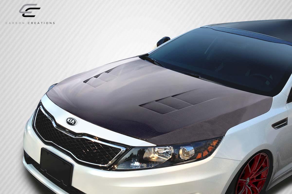 2011-2015 Kia Optima Carbon Creations TS-1 Carbon Fiber Hood
