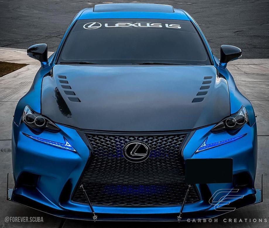 2014-2016 Lexus IS Carbon Creations Bolt Carbon Fiber Hood